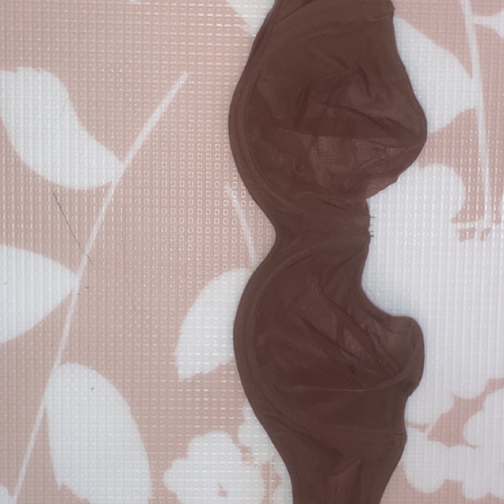 Skims sheer strapless bra